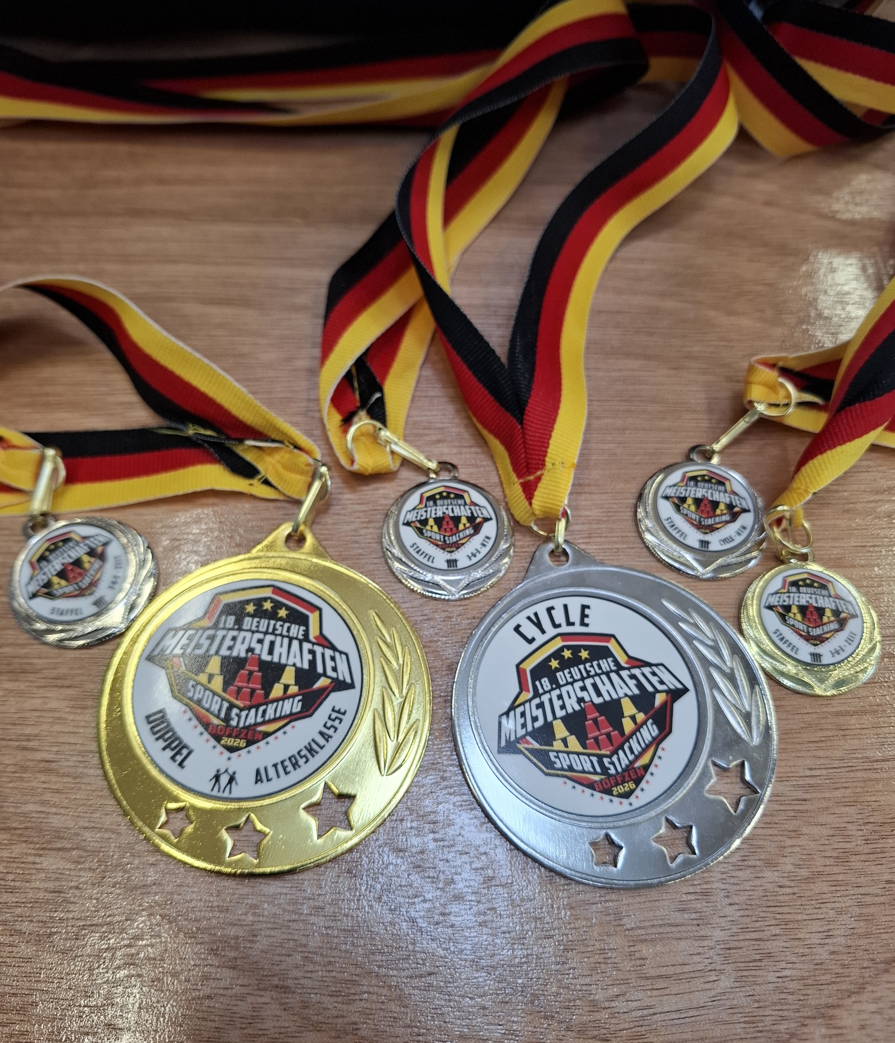 Medaillen Weseer Cup